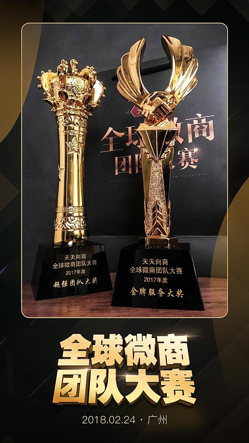 全球微商团队大赛表彰