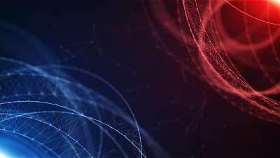 Digital Formation Futuristic Background