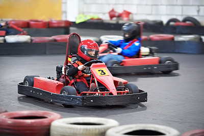 Competition for children karting