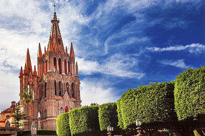 Parroquia Jardin Archangel Church San Miguel Mexico
