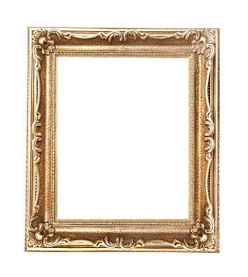 Golden frame