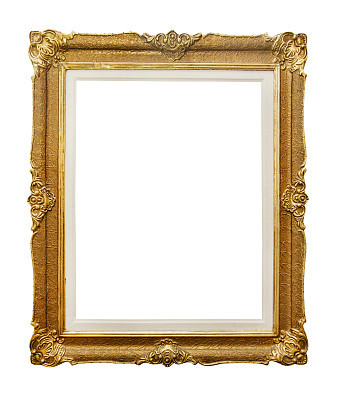 Golden frame