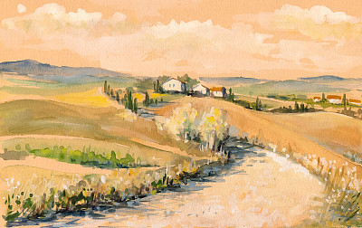 Tuscany landscape