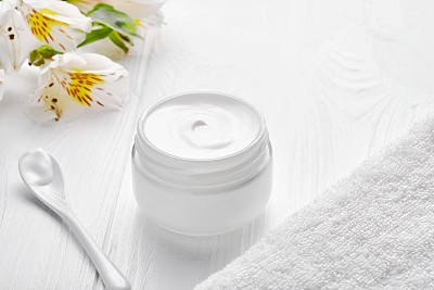 Anti wrinkle cosmetic cream aging skincare product moisture beauty care lotion and wellness spa dermatology cleanse
