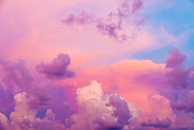 Colorful clouds