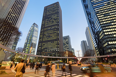 Shinjuku Business District, Tokyo - Japan