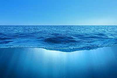 Abstract design of water split