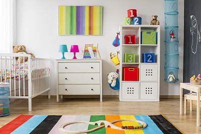 Colorful and pretty child room