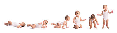 Baby development stages.