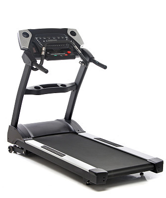 Treadmill isolated on white background