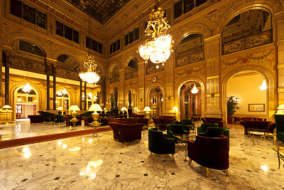Hotel lobby