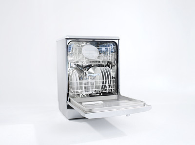 dish washer on white background