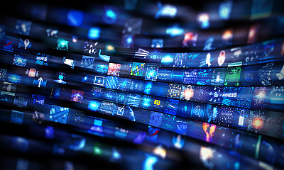 Motion Media wall concept smart TV