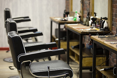 Indoors image of barbershop