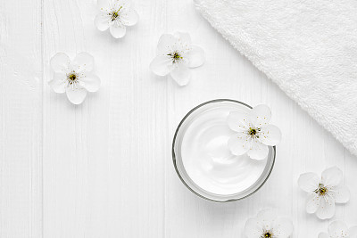 Tired skin cosmetic cream facial skincare medical treatment therapy, anti aging hydrate dermatology professional cleanser