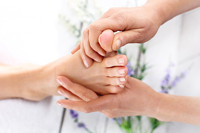 well cared for feet