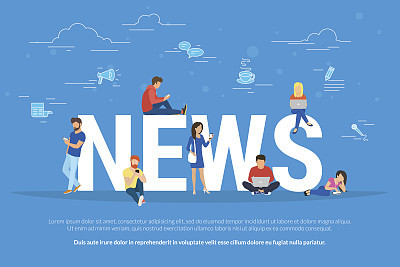 Online reading news