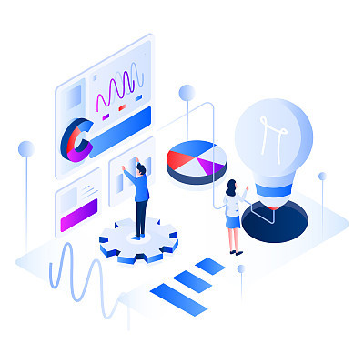 Data Analysis Isometric