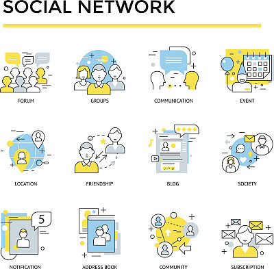 social network icons
