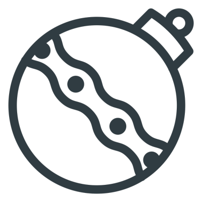 Free Line Christmas Icons
