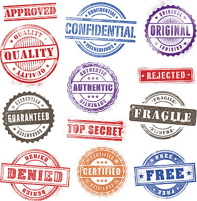 Grunge Commercial Stamps Set2