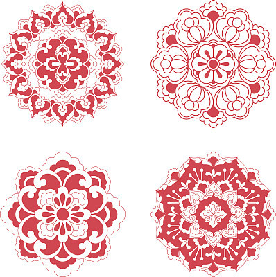 Floral Pattern of China style