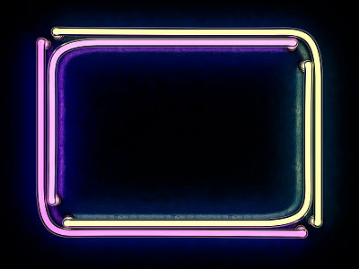 Modern retro billboard background with place for your text. 3D rendering
