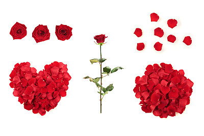 Valentine's Design Elements