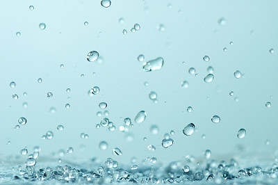 water splashes