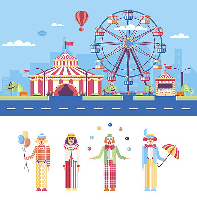 Circus and Clowns