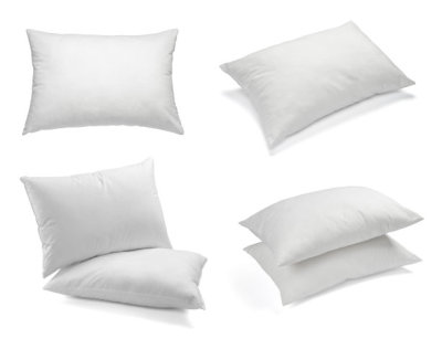 white pillow bedding sleep
