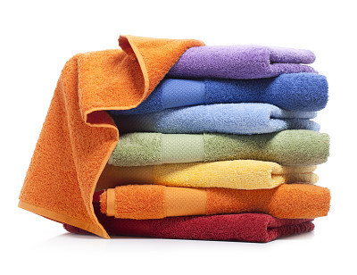 Colorful towels