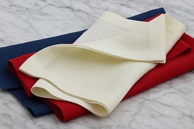 lovely linen hemstitch napkins