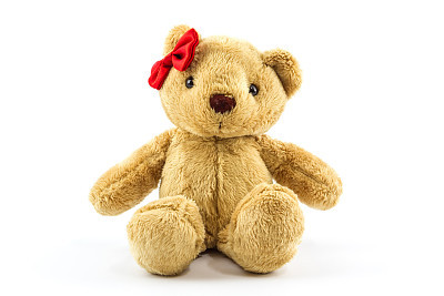 Brown teddy bear.