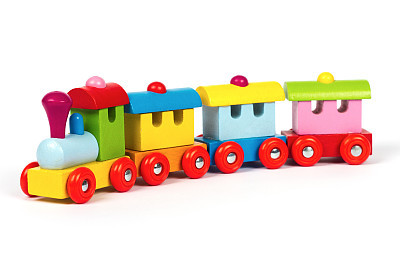 Wooden train