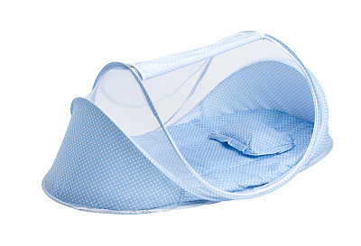 baby mosquito net with pad and pillow