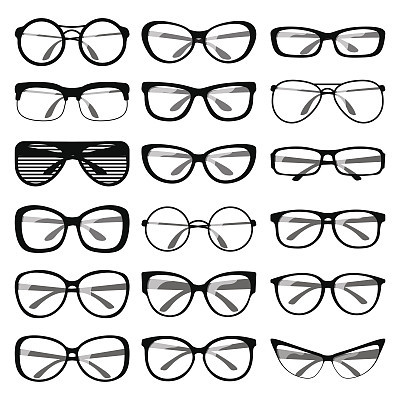 Set of spectacle frames