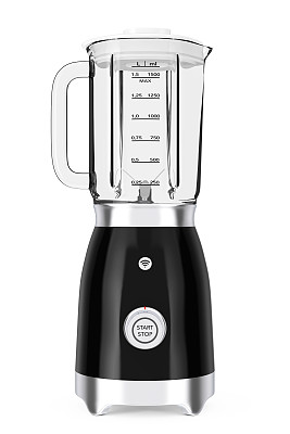 Kitchen Appliance Concept. Modern Electric Blender. 3d Rendering