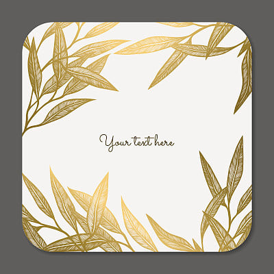 Gold leaves