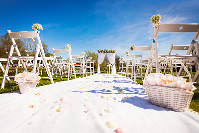 Outdoor wedding