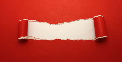 Torn paper