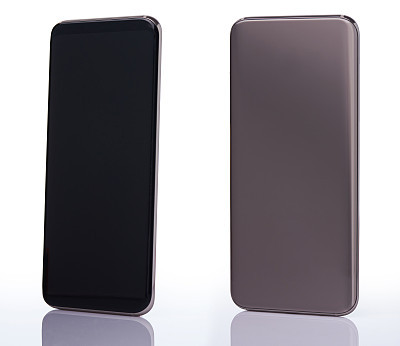 Isometric view of modern smarphone
