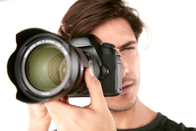 Focusing at you.