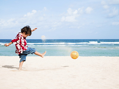 beach football