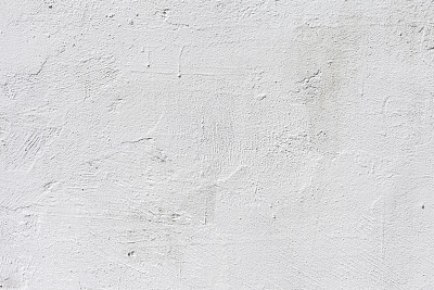 Gestures white painted concrete background