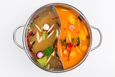 Dishes prepared with medicinal herbs pan