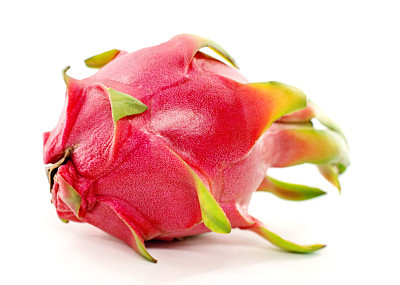 Pitaya or Dragon Fruit isolated against white background
