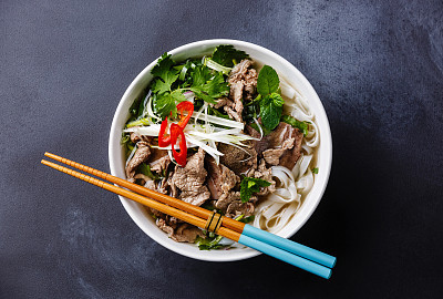 Pho Bo vietnamese Soup