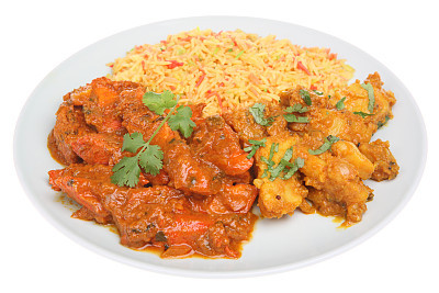 Indian Chicken Curry Meal