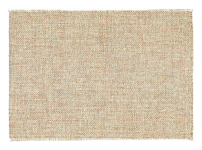 Piece of Burlap textile background textured isolated